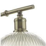 Dara Wall Light Antique Brass & Glass - Image 4