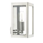 Era Outdoor Wall Light Stainless Steel Glass IP44