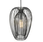 Ero 1lt Single Pendant Black & Chrome - Image 4
