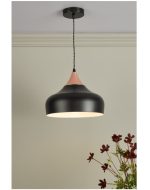 Gaucho 1lt Single Pendant Black & Copper - Image 5