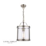 Laura Ashley Harrington Pendant Antique Brass & Glass