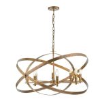 Nitya 8lt Pendant Mottled Copper