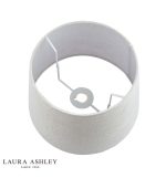 Laura Ashley Bacall Linen Empire Drum Shade Silver 30cm/12 inch - Image 3