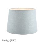 Laura Ashley Bacall Linen Empire Drum Shade Duck Egg Blue 35cm/14 inch