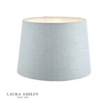 Laura Ashley Bacall Linen Empire Drum Shade Duck Egg Blue 40cm/16 inch