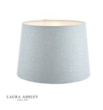 Laura Ashley Bacall Linen Empire Drum Shade Duck Egg Blue 40cm/16 inch