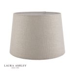 Laura Ashley Bacall Linen Empire Drum Shade Silver 20cm/8 inch - Image 3
