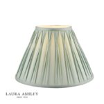 Laura Ashley Fenn Silk Empire Drum Shade Duck Egg 35cm/14 inch
