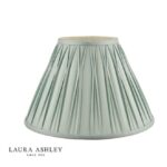 Laura Ashley Fenn Silk Empire Drum Shade Duck Egg 35cm/14 inch - Image 3