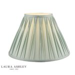 Laura Ashley Fenn Silk Empire Drum Shade Duck Egg 40cm/16 inch
