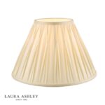 Laura Ashley Fenn Silk Empire Drum Shade Ivory 40cm/16 inch