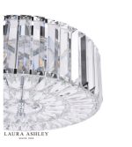 Laura Ashley Fernhurst 3lt Flush Crystal & Polished Chrome Large - Image 3