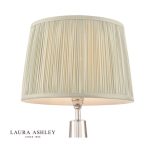 Laura Ashley Hemsley Silk Shade Sage 40.5cm/16 inch - Image 4