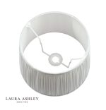 Laura Ashley Hemsley Silk Shade Silver 40.5cm/16 inch - Image 3