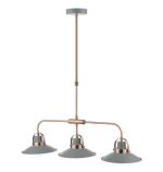 Liden 3lt Bar Pendant Graphite Copper - Image 3