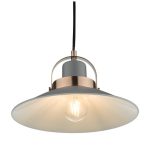 Liden 1lt Single Pendant Graphite Copper - Image 3