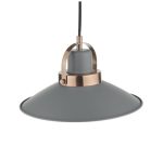 Liden 1lt Single Pendant Graphite Copper - Image 4