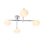Mobias 4lt Chrome Semi Flush