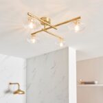 Mobias 4lt Satin Brass Semi Flush - Image 2