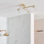 Mobias 4lt Satin Brass Semi Flush - Image 5