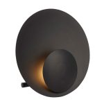 Aurelio Black Circle Large Table