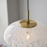 Mali Single Pendant With Confetti Glass - Image 4