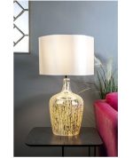 Lolek Ivory Faux Silk Drum Shade 36cm/14 inch - Image 3