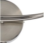 Luther 2lt Wall Light Satin Chrome Crystal - Image 3