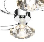 Luther 4lt Semi Flush Polished Chrome Crystal - Image 3