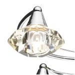Luther 6lt Semi Flush Polished Chrome Crystal - Image 5