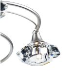 Luther 6lt Semi Flush Satin Chrome Crystal - Image 5