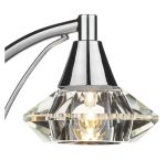 Luther Table Lamp Polished Chrome Crystal - Image 3