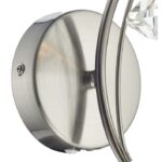 Luther Wall Light Satin Chrome Crystal - Image 3