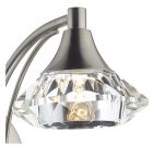 Luther Wall Light Satin Chrome Crystal - Image 4