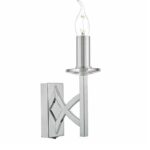 Lyon Wall Light Polished Chrome & Crystal