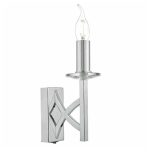 Lyon Wall Light Polished Chrome & Crystal