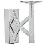 Lyon Wall Light Polished Chrome & Crystal - Image 3