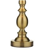 Madrid Table Lamp Antique Brass With Shade - Image 3