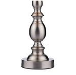 Madrid Table Lamp Satin Chrome With Shade - Image 3