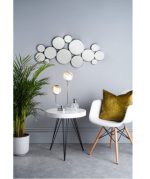 Mikara 2lt Table Lamp Polished Chrome Planet Glass - Image 5
