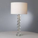 Mina Table Lamp Polished Chrome & Crystal With Shade - Image 4
