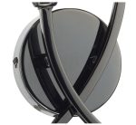 Morgan Double Wall Bracket Black Chrome - Image 3