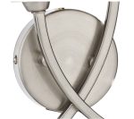 Morgan Double Wall Bracket Satin Chrome - Image 4