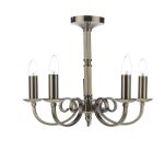 Murray 5lt Dual Mount Pendant Antique Brass