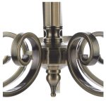 Murray 5lt Dual Mount Pendant Antique Brass - Image 4