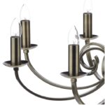 Murray 8lt Dual Mount Pendant Antique Brass - Image 5