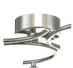 Nakita 3lt Semi Flush Polished Chrome With Clear/Opal Glass - Image 5