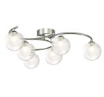 Nakita 6lt Semi Flush Polished Chrome With Clear/Opal Glass - Image 4