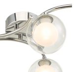 Nakita 6lt Semi Flush Polished Chrome With Clear/Opal Glass - Image 6
