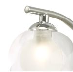 Nakita Wall Light Polished Chrome With Clear/Opal Glass - Image 4